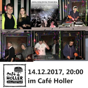 Abschluss des ersten DJ-Kurses an der technischen Hochschule Deggendorf im Café Holler