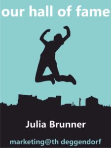 Die Bachelorarbeit von Frau Julia Brunner